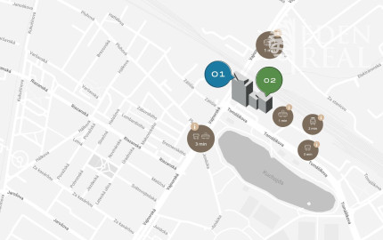 Reprezentatívne administratívne priestory pri Kuchajde, 17. posch,