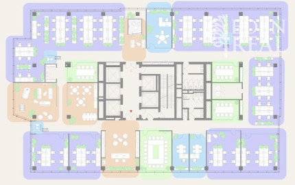 Reprezentatívne administratívne priestory pri Kuchajde, 4. posch.