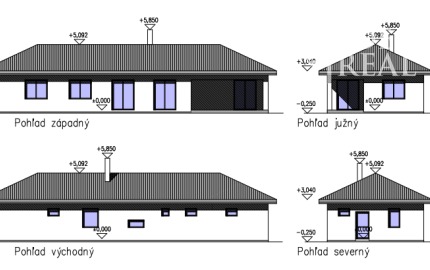 Stavebný pozemok so stavebným povolením v centre obce