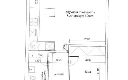 Novostavba 2-izbového bytu s terasou a záhradkou