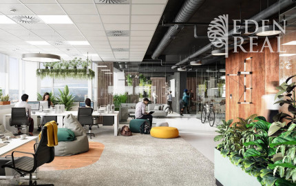 *Reprezentatívne administratívne priestory pri Kuchajde, 17. posch,1237 m2