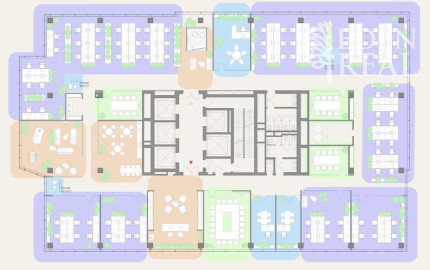 *Reprezentatívne administratívne priestory pri Kuchajde, 17. posch,1237 m2