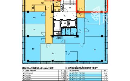 Administratívny blok - 6 kancelárií  v modernej budove