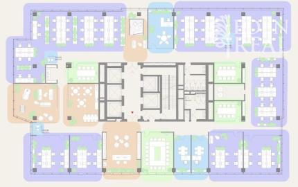 Reprezentatívne administratívne priestory pri Kuchajde, 6. posch.