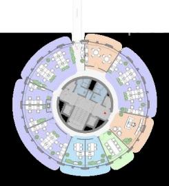 Reprezentatívne administratívne priestory v BBC1, 8.posch., blok B