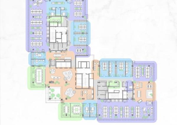 Vysokokvalitné kancelárie v Aupark Tower, 4.posch.