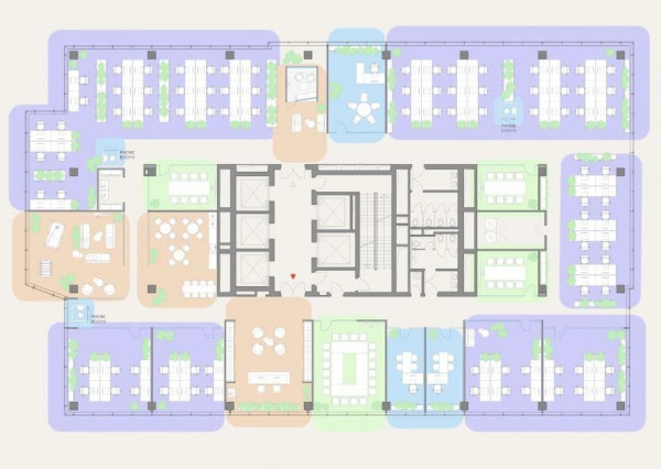 Reprezentatívne administratívne priestory pri Kuchajde, 17. posch,