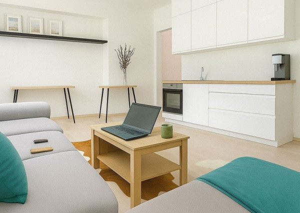REZERVOVANÉ - Kompletne moderne zrekonštruovaný 1,5-izbový byt