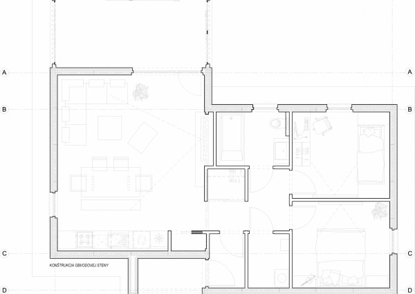 Stavebný pozemok v intraviláne obce Sklené