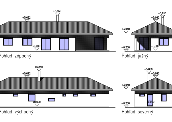 Stavebný pozemok so stavebným povolením v centre obce