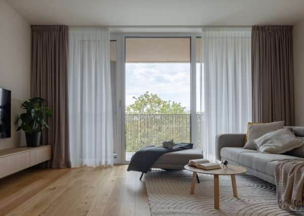 Novostavba 3-izbového zariadeného bytu vo Vydrici s výhľadom na  Dunaj