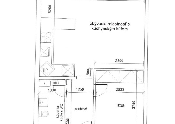 Novostavba 2-izbového bytu s terasou a záhradkou