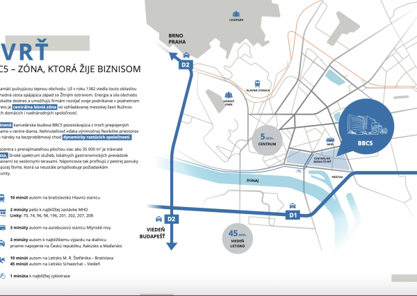 *Obchodné priestory v reprezentatívnom business centre