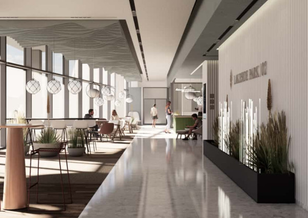 *Obchodný priestor v administratívnom centre pri Kuchajde, prízemie, 55 m2