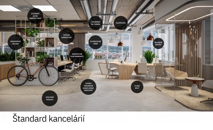 Prémiové kancelárske priestory v Aupark Tower, 438 m2 - fotografia 5