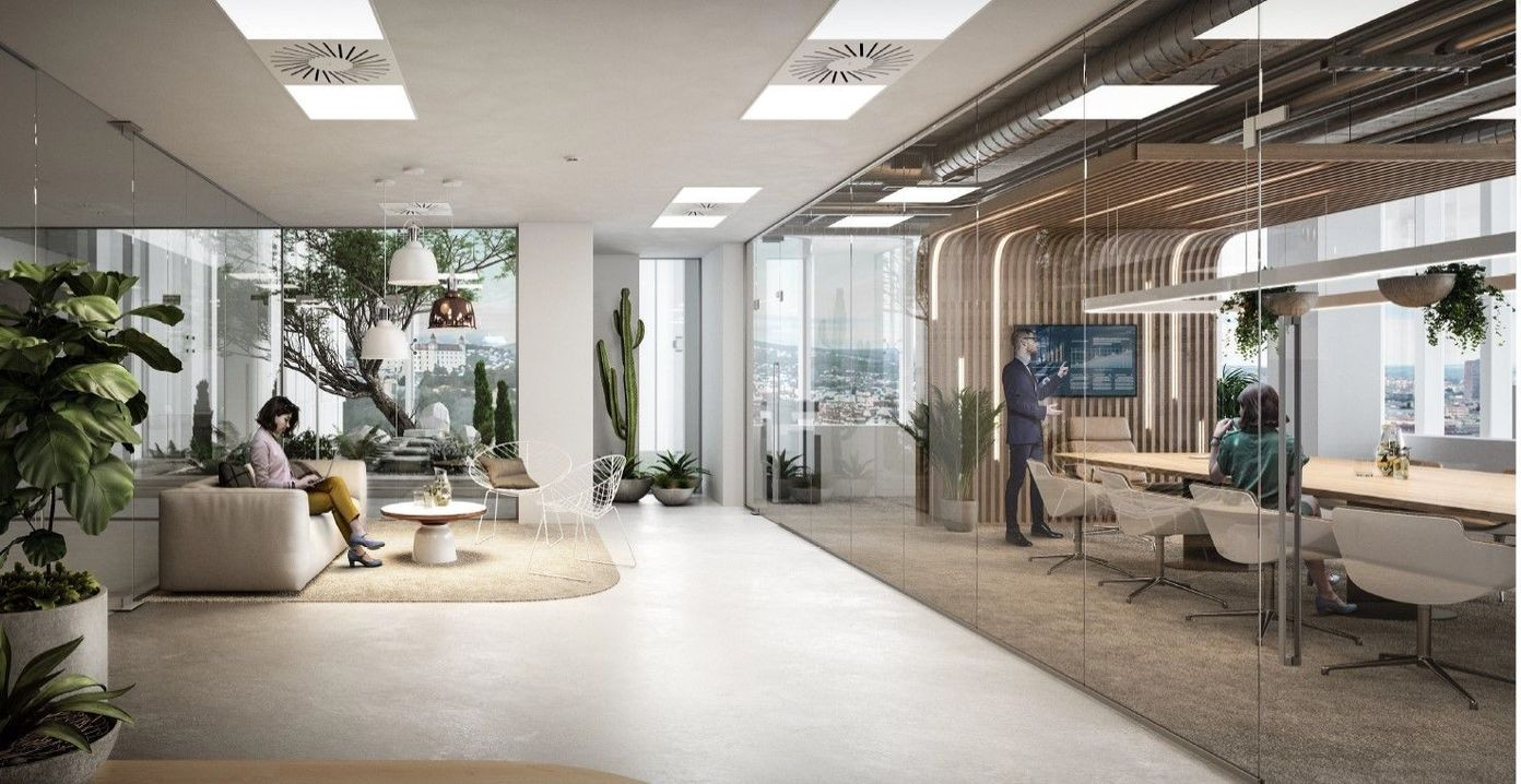 Vysokokvalitné kancelárie v Aupark Tower, 6.posch.