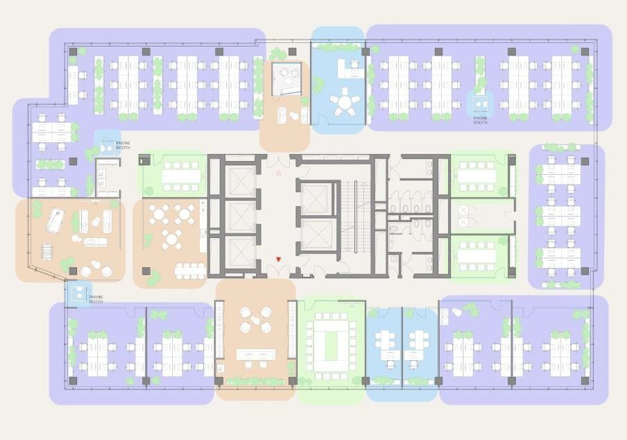 Reprezentatívne administratívne priestory pri Kuchajde, 17. posch,