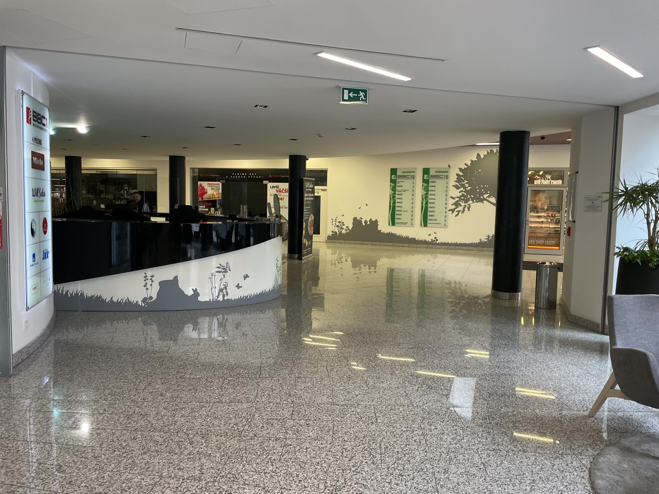 *Reprezentatívne administratívne priestory v BBC1, 1.p., blok B, 126 m2