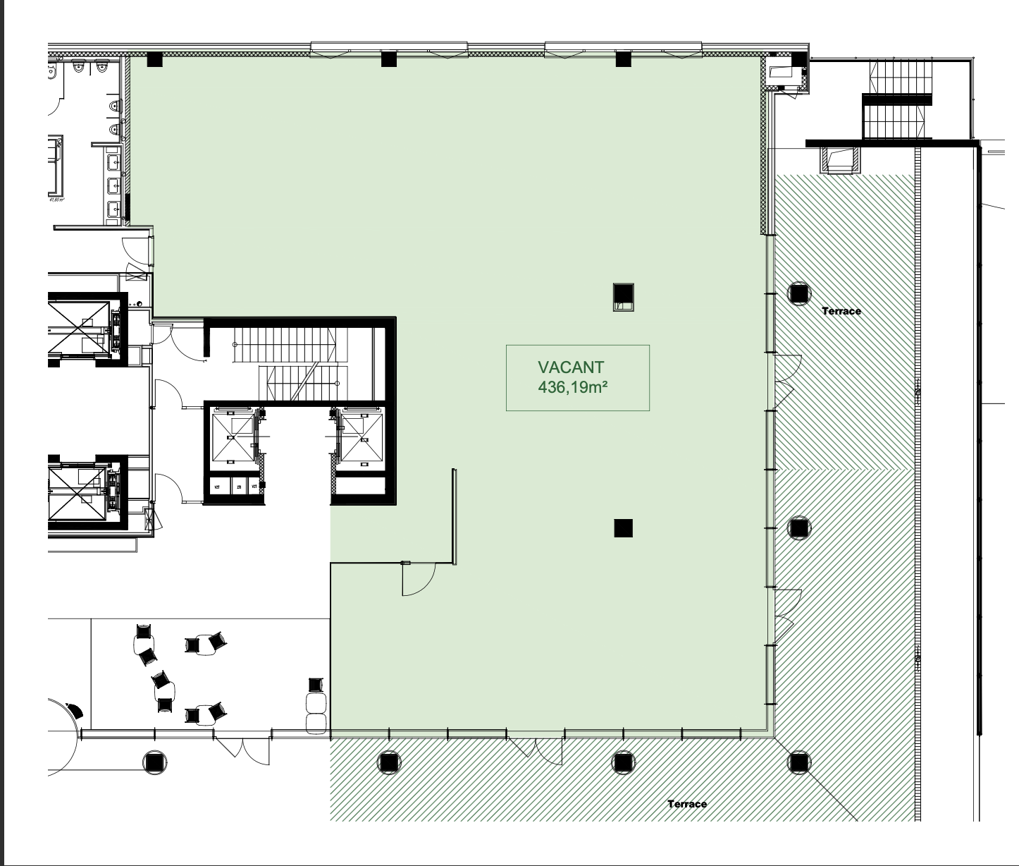 *Obchodné priestory v reprezentatívnom biznis centre pri Kuchajde